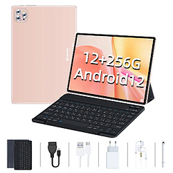 VANWIN Tablette Tactile V62 (WIFI) 10,36 Pounes 1920*1200 IPS+FHD - Android 12 +GMS - RAM 12Go + ROM 256Go -WIFI6 + 7000mAh - Doré (Bookcover, Clavier, Stylet )