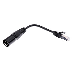 15cm 3Pin XLR Mâle À RJ45 Mâle Connecteur Câble Convertisseur