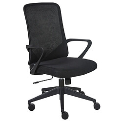 Beliani Chaise de bureau Noir EXPERT pas cher