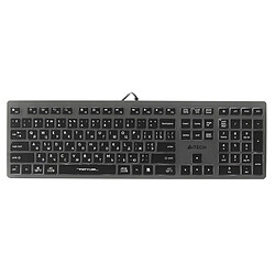 A4Tech Clavier de jeu QWERTY 12 touches de navigation multimédia 2X ports USB Plug & Play Port 