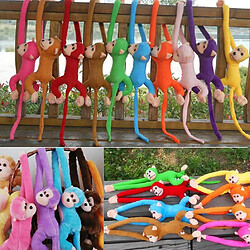 Avis Universal Peluche douce mignonne à bras long et queue de singe - bébé dort apaisant et décoratif (café 60cm)