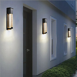 Universal Applique imperméable hôtel hôtel balcon couloir allée lumière villa cour lumière LED induction cristal applique 