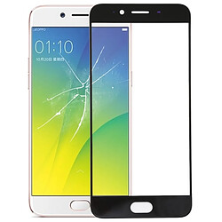 Wewoo Pièce Détachée Vitre Écran avant pour OPPO R9sk (noir) 