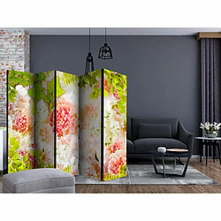 Paris Prix Paravent 5 Volets Bright Peonies 172x225cm