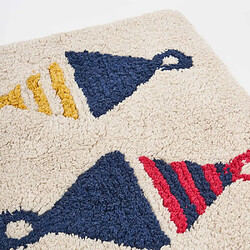 Acheter BATELA Tapis de bain en coton bouée 91 x 61 cm.