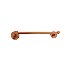 Rav Porte-serviette mural COLORADO en laiton rose gold brossé 34,3x7,2cm 