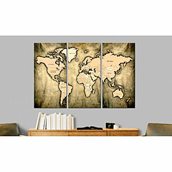 Paris Prix Tableau Imprimé World Map : the Sands of Time 60 x 90 cm