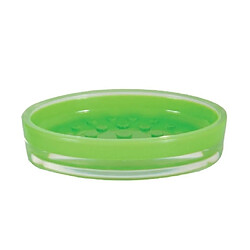 Msv Porte savon acrylique vert