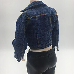 Veste De Jean Décontractée à L’échelle 1/6 Pour Les Accessoires De Corps De La Figure 12inch TC pas cher