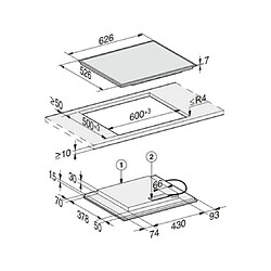 Miele Plaque induction KM7465FR