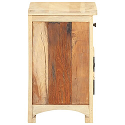 Acheter Maison Chic Table de chevet, Table de Nuit, Table de Basse 40 x 30 x 50 cm Bois de récupération massif