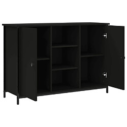 Acheter vidaXL Buffet noir 100x35x70 cm bois d'ingénierie