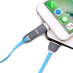 Acheter Karylax Câble de Charge Lightning vers USB couleur Bleu pour Apple iPhone 6, iPhone 6S, iPhone 6 Plus, iPhone 6S Plus