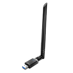 HCX Tylogy Clé WiFi Puissante AC1300Mbps, USB 3.1, Bi-Bandes, Antenne Externe