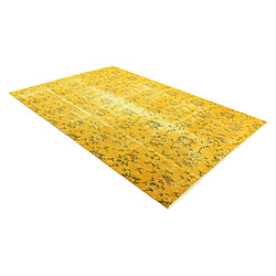 Acheter Vidal Tapis de laine 264x157 jaune Ultra Vintage