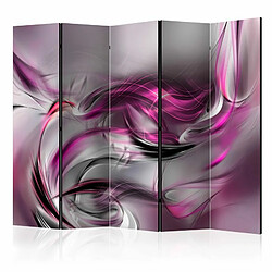 Paris Prix Paravent 5 Volets Pink Swirls II 172x225cm