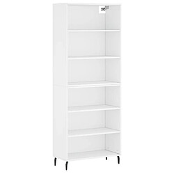 Maison Chic Buffet,Meuble de Rangement,commode pour salon,Cuisine blanc 69,5x32,5x180 cm bois d'ingénierie -MN90268