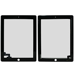 Wewoo Pour iPad 2 / A1395 noir / A1396 / A1397 Panneau tactile pièce détachée