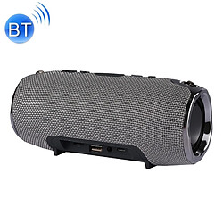 Wewoo Enceinte Bluetooth gris Haut-parleur stéréo portable V4.1 avec sangle, microphone intégré, carte TF de soutien et AUX IN, Distance: 10m