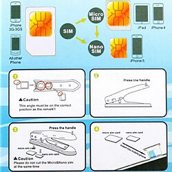 Yonis Adaptateur Nano Micro SIM pas cher