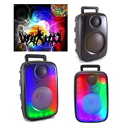 ENCEINTE SONO PORTABLE PARTY BLUETOOTH 150W MOBILE USB TWS LED RGB MSD RADIO FM ENTRÉE MICROPHONE 