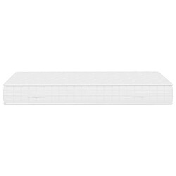 Avis vidaXL Matelas à ressorts ensachés dureté moyenne 120x200 cm