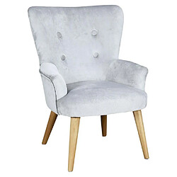 The Home Deco Kids Fauteuil enfant en velours Helsinki.