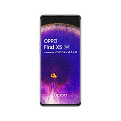 OPPO TIM Find X5 16,6 cm (6.55') Double SIM Android 12 5G USB Type-C 8 Go 256 Go 4800 mAh Noir - Reconditionné