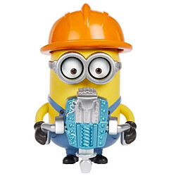 Mattel LES MINIONS Deluxe Dave Construction 9 cm - GMF03 - Figurine a collectionner - 3 ans et + 