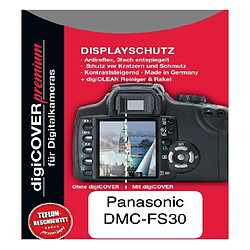 DigiCover Protection d'écran premium pour Panasonic DMC-FS30