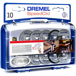 DREMEL Lot de 10 disques à tronçonner SC690