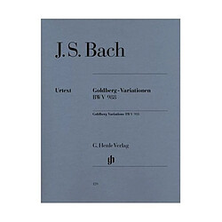 Henle Verlag Variations-Goldberg BWV988 - Piano