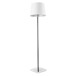 Leds C4 Lampadaire 1 Lumière Chrome, E27