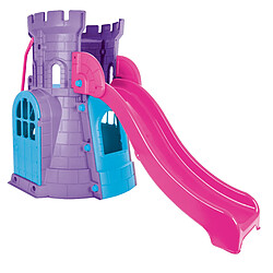 Pur Line Château en plastique pour enfants avec toboggan CASTLE SLIDE