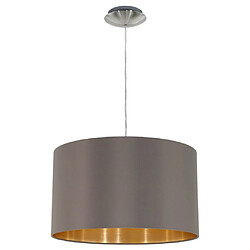 EGLO Lampe suspendue Maserlo D38 cm Cappuccino 31603