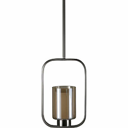 Venture Home Suspension en acier et verre Aludra 22 x 12 x 34 cm. Suspension en acier et verre Aludra 22 x 12 x 34 cm