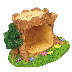 Trou D'arbre Décor Micro Paysage Miniature Résine Figurine Jardin Bonsaï Pot