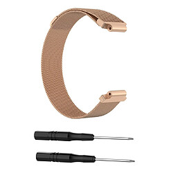 Acheter Wewoo Bracelet pour montre connectée milanais de Garmin Forerunner 235 22cm Or