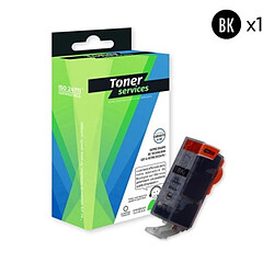 TONER SERVICES Compatible Canon PGI520 Cartouche Noir 2932B001 (C520)