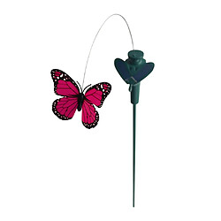 Papillon Décoratif Extérieur De Pieu De Jardin De Danse De Flottement Solaire Planteur Butterfly Stakes