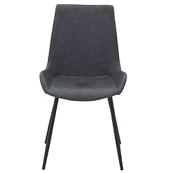 Lot de 4 Chaises Noir Vieilli KosyForm