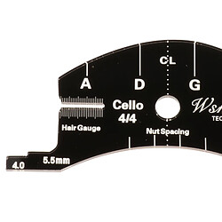 Acheter Outil De Réparation Multifonctionnel De Modèle De Moule De Pont De Violon 4-4 Violoncelle