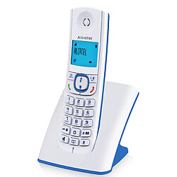 alcatel - téléphone sans fil dect bleu - f530bleu