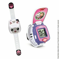 VTech - Gabby et La Maison Magique, La Montre-Jeu Interactive de Pandy Pattes, Montre Bracelet Enfant avec Écran Animé, 10 Cadrans, 4 Jeux, Cadeau Enfant de 3 Ans à 7 Ans - Contenu en Français