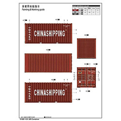 Avis Trumpeter 20ft Container - Décor Modélisme