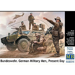 Master Box Figurine Mignature Bundeswehr. German Military Men, Present Day 