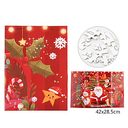 Avis 1000 pièces cadeau de noël Puzzle joyeux noël décorations pour la maison avec à la main père noël Puzzle cadeau enfants