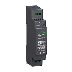 alimentation à découpage - modicon abl - 100 à 240v ac vers 24v dc - 0.6a - schneider electric ablm1a24006