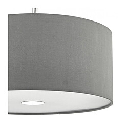 Acheter Luminaire Center Plafonnier Ronda Gris 1 ampoule 18cm