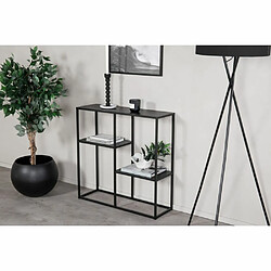 Venture Home Console en acier noir Staal.